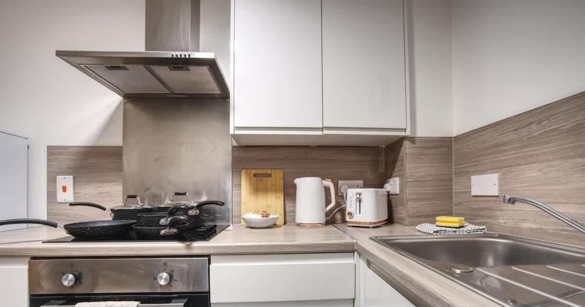 1Br City Centre Apt, Self Check In, Wifi, By Derbnb Sheffield Dış mekan fotoğraf