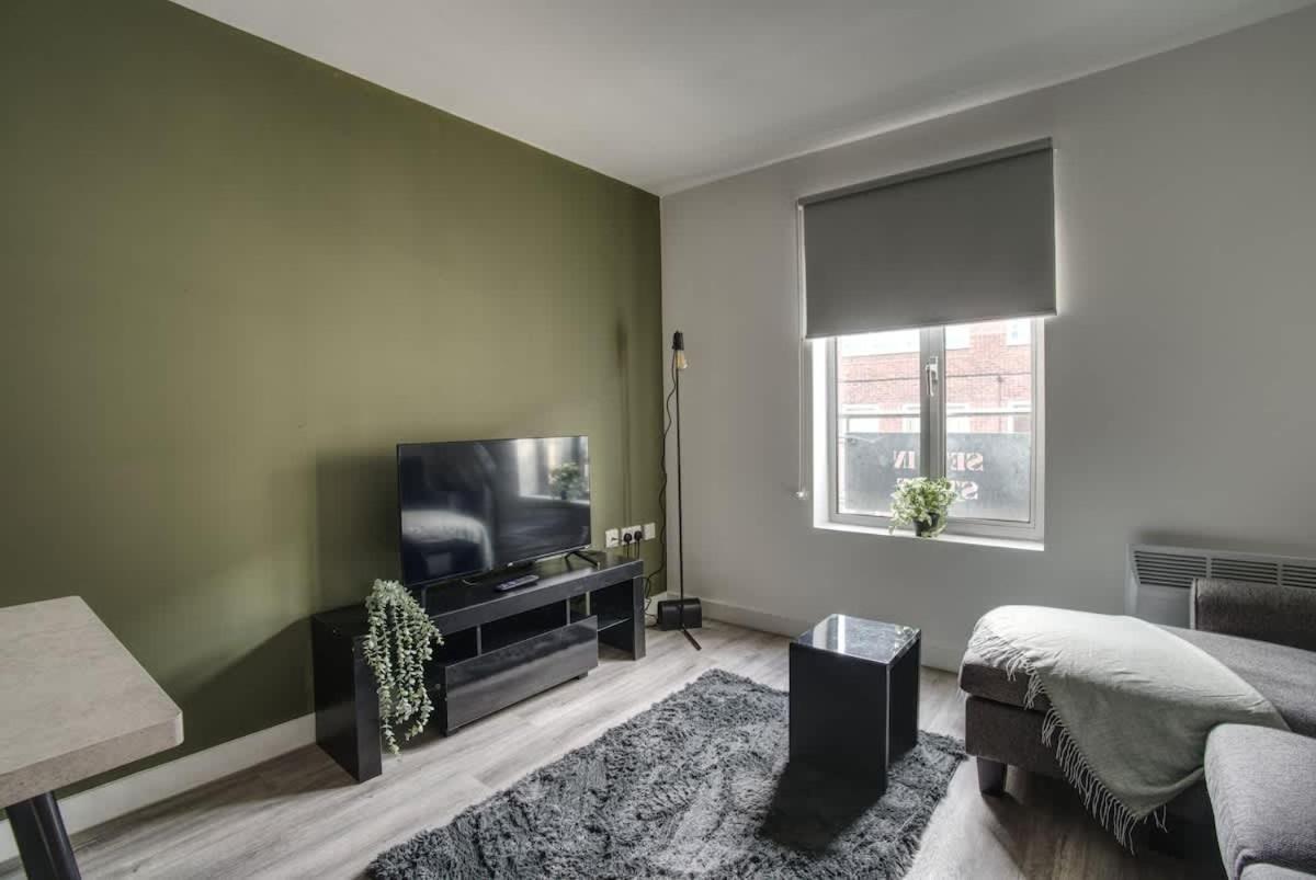 1Br City Centre Apt, Self Check In, Wifi, By Derbnb Sheffield Dış mekan fotoğraf